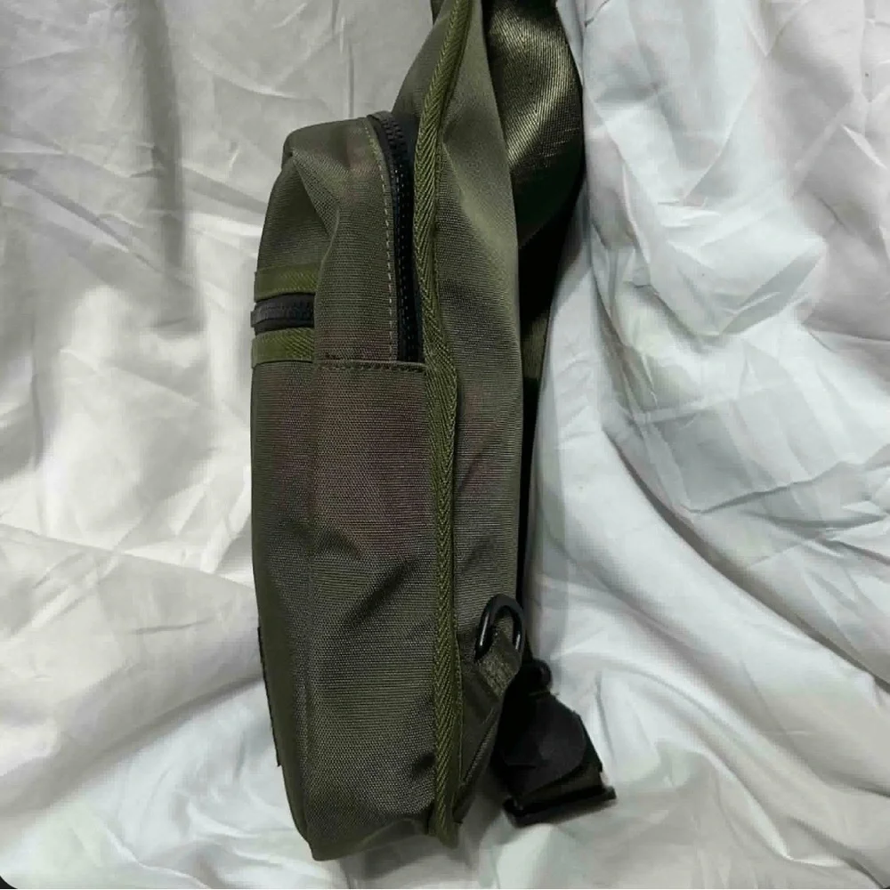 True Religion Sling Crossbody Avery Shoulder‎ Bag| Olive Color | New With Tag